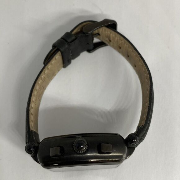 Steinhausen LW393LL-13-M009 Women Black Leather Black Dial Automatic Watch XR191 - Picture 8 of 12